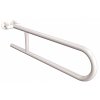 ANDEX Bez Barier Uchwyt półokrągły stały 70cm 800/70B stal nierdzewna biały